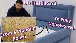 HOW TO MAKE A HEADBOARD FROM SCRATCH  DIY HEADBOARD  Faceliftinteriors