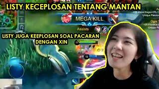 TAK TERDUGA  LISTY KECEPLOSAN SOAL PACARAN  & MANTAN ? XIN BERKORBAN UNTUK LISTY