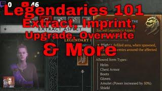 Diablo IV - Legendary ItemsAspects 101 Imprinting Removing Tiers & More