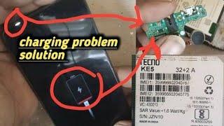 Tecno KE 5 Charging Logo Blinking  Tecno Ke5 Not Charging Dead problem Solution #repair #mobile