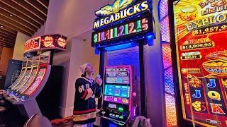 Max Betting This Megabucks Slot Machine In Las Vegas