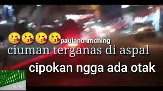 Cipokan di jalan yang ngga ada otak .. Hawa nafsu mengalah kn keramaian