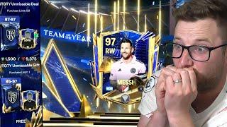 We Packed UTOTY Messi Opening 50 of the Unmissable Deals on FC Mobile