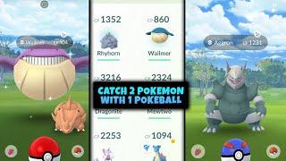 Pokemon Go New Glitch Catch 2 Pokemon With 1 Pokeball  Pokemon Go  PGSharp Glitch