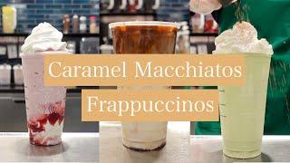 starbucks explained the caramel macchiato & frappuccino