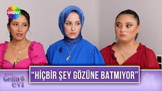 Ezgi Gelinden Gülçin GelineNeden Hilal Gelinin savunmasını yapıyorsun?  Gelin Evi 1347. Bölüm