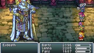 Final Fantasy V Advance - Exdeath Battle