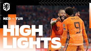 Highlights Nederland - Turkije 792021 WK-kwalificatie