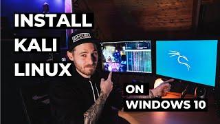 Install KALI LINUX on WINDOWS 10 - The easiest way in 2023