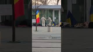 #strasbourg #cedh #droit de lhomme #greve de la faim de #Roumains #Roumanie #rumania