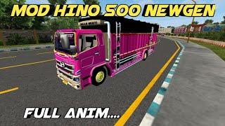 Share Mod Truck HINO 500 NewGen - bussid terbaru