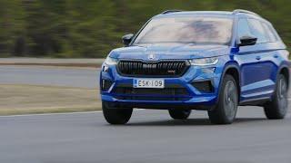 Testissä Skoda Kodiaq RS Teknavi 2022