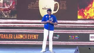 Challenging Star Darshan Speech @ Kaatera Trailer Launch Event  Aradhanaa  Shreyas Media