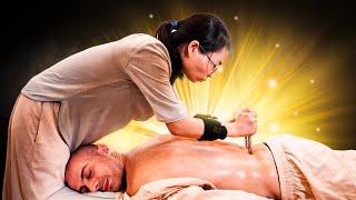 Chinese Stick Back Massage  Traditional Therapy Meets ASMR Bliss