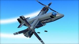 I Built a VTOL Bomber for Rescue Missions Deep in Enemy Territory