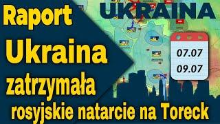 Raport Ukraina Rosja atakuje lotniska Ukrainy 07.07 - 09.07.24