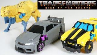 Transformers Rise of the Beasts Flex Changers are so Cool 1 Step Changers Bee Cheetor Nightbird