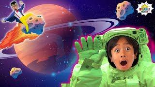 Learn About Planet Saturn The Planet with Rings with Ryans World