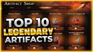 CHOOSE The RIGHT ONE Top 10 Best Legendary Artifacts In Dragonheir Silent Gods