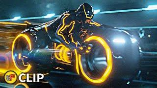 Light Cycle Battle Scene  Tron Legacy 2010 IMAX Movie Clip HD 4K