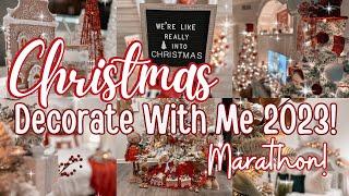 HUGE Christmas Decorate With Me Marathon Decorating My Entire Apartment For Christmas 2023