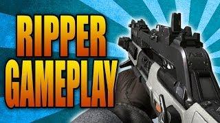 Call of Duty Ghosts - RIPPER GAMEPLAY New SMG & Assault Rifle Hybrid Gun Devastation DLC Weapon
