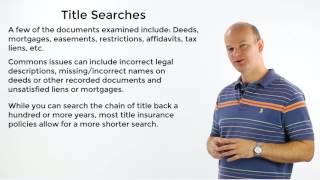 What is a Title Search?