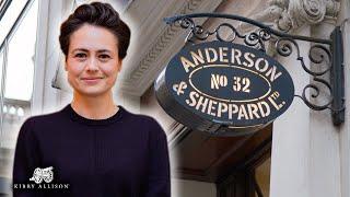 The New Mens Work Attire  Anderson & Sheppard Haberdashery Ft. Emily Lowe London Shops Spotlight