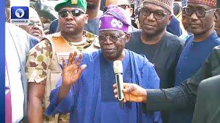 Tinubu Visits Maiduguri Assures Flood Victims Of FG’s Support