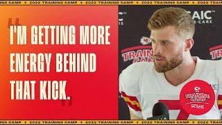 Harrison Butker “Im getting more energy behind that kick.”  Press Conference 817