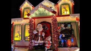 Christmas Lights 2018 the holiday home in Pompano Beach Florida