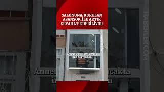 Salona Kurulan Asansör Sayesinde Artık Seyahat Edebiliyor