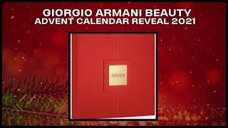 GIORGIO ARMANI ADVENT CALENDAR REVEAL 2021