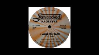 Paulette - I Want You Back Instrumental 1984