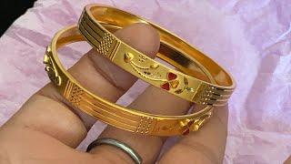 Latest Gold Kangan Bangle Kada designs 2023