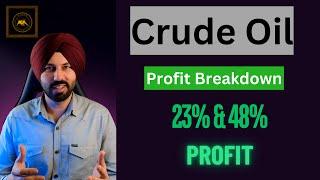 Crude Oil Profit Breakdown Swing Trade