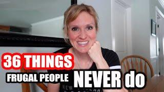 36 Things Frugal People Dont Do  FRUGAL LIVING TIPS with FRUGAL FIT MOM