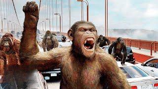 جيش من القردة قرروا محاربة البشر ليحصلون على حريتهم  plnet of the apes