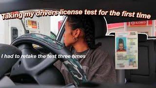 drive with me storytime TAKING MY DRIVERS LICENSE TEST *failed*