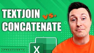 How to use TEXTJOIN in Excel to join cell content