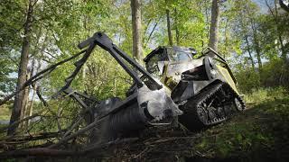 ASV MAX-Series™ RT-135 Forestry Compact Track Loader Walkaround