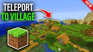 How To Teleport To Village In Minecraft - Full Guide