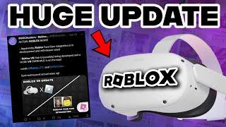 HUGE Roblox VR UPDATE - Roblox Coming to Oculus Quest