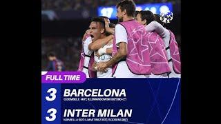Barcelona vs Intermilan - Barca vs Inter - 3-3