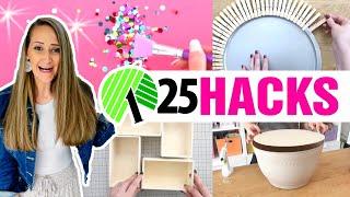 25 *BEST* Dollar Store HACKS 2024 High-End $1 Dollar Tree DIYs & ideas to try this year