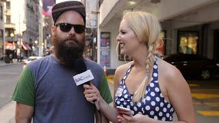 Breathalyzing Hillary Fans at The Democratic National Convention