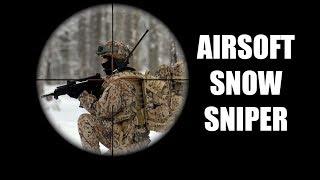 Airsoft SNOW Sniper TEAMING UP with NOVRITSCH