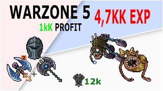 tibia caza warzone 5 FULL PROFIT dispositivo sospechoso 12k cu