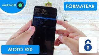 Formatear Motorola Moto e20  Android 11