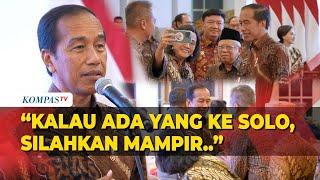 FULL Jokowi Pamitan ke Menterinya saat Jamuan Makan Siang Bersama di Istana